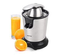 PRIXTON Presse-agrumes électrique Juicer BIO XP4, Puissance 300 Watt, Capacité 270 ml, 2 Cônes inclus, Corps et Accessoires en Acier Inoxydable