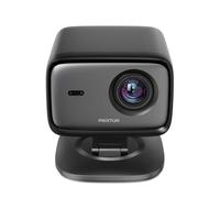 PRIXTON Projecteur Portable avec WiFi Monet, 12 000 Lumens, 400 Lumens ANSI, Haut-parleurs intégrés (2 x 5 W), Résolution Full HD 1080p LED, Télécommande, 40” à 150”, Connexion HDMI/USB/DC in