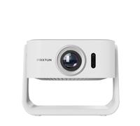 PRIXTON Projecteur Portable WiFi Renoir, 7 000 lumens, 280 Lumens ANSI, Haut-parleurs intégrés (2 x 5 W), Résolution Full HD 1080p LED, Télécommande, 40” à 120”, Connexion HDMI/USB/AC in