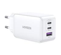 Priza USB-A QC 3.0, 2xUSB-C PD GaN 65W, 3,25A - Ugreen Nexode (15334) - Blanc