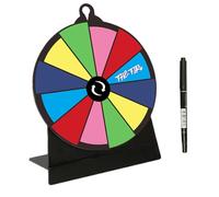 Prize Wheel Spinner Tabletop, Reusable Turntable Game Wheel, Stable Stand and Smooth Rotation, Compact Lightweight Design, Ideal for Trade Shows, Carnivals, Parties, Events, 20x15x7cm Multicolor