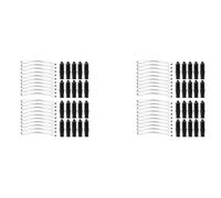 PRIZOM 2Ensemble Vélo de Montagne V Nouilles de Frein Bottes en Caoutchouc Guide de Câble Coude Tube Manchons de Tuyau Protecteur Tuyau Frein Accessoires de Vélo