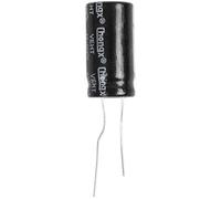PRIZOM Condensateur electrolytique 1000uF 50V 105C 25 x 13 mm - Noir (lot de 2)