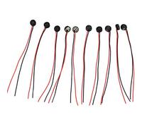 PRIZOM Lot de 10 micros à condensateur électret 4 mm x 2 mm pour PC, , MP3, MP4