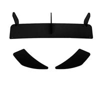 PRIZOM pour Golf 7R Golf 7 R 2013-2016 Noir Brillant Diffuseur de Pare-Chocs SéParateur Aileron Ailerons Garniture