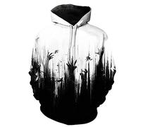 PRJN Unisexe 3D Polaire Sweat à Capuche Hiver Pull Hoodie Fantaisie Sweat-Shirts pour Homme Unisexe Sweat à Capuche Imprimé 3D Homme Femme Sweat-Shirts Manches Longues Adolescent Sweats Pullover