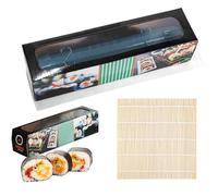 Prmape Prampe Sushi Maker Roller, Kit de Fabrication de Sushis, Machine a Sushi, DIY Sushi Maker Kit Complet pour les Débutants et les Professionnels