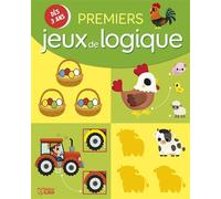 Prmiersjeuxlogiquealaferme3a - Collectif - Lito - broché - Livre-jeu