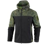 PRMTYUP Vestes Softshell Militaires, Veste Tactique Militaire pour Homme, Vestes Softshell Tactique ImperméAble pour L'ExtéRieur (Hiver), Vestes De Chasse avec Capuche,009,M