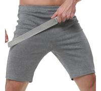 PRMTYUP VêTements Anti-Coupures Et Anti-Perforations, VêTements De Protection De Niveau 5, T-Shirt De SéCurité à Manches Longues RéSistant Aux Coupures, pour Les Forces De L'Ordre,Shorts,XL