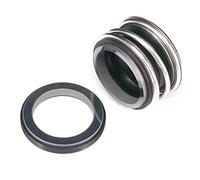 PRNDKYQZ Diamètre intérieur SiC/SiC Bague Joint mécanique Joint d'eau Joint d'arbre Ressort hélicoïdal Simple for Pompe à Eau Cylindre à Huile Roulement MG1/109(53mm)
