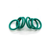 PRNDKYQZ FKM Lot de 10 joints toriques en caoutchouc fluoré Vert CS de 3,1 mm de diamètre extérieur, 10-70 mm, résistants aux hautes températures et avec huile isolante (OD 69 mm ID 62,8 mm)