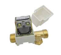 PRNDKYQZ G1/2quot; Vanne d'entrée DN15 12VDC, Fermeture Normale Type T 24V 220VAC, électrovanne for Chauffe-Eau Solaire avec Fonction de contrôle, 1 pièces(5V,Fit for Water Tank)