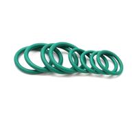 PRNDKYQZ Hardware Lot de 10 joints toriques CS 4,0 mm OD 14 ~ 100 mm Vert FKM Caoutchouc fluoré Joint torique Joint torique Huile isolante Haute résistance à la température Disque d'emballage vert (OD