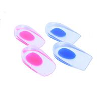 PRO 11 WELLBEING Lot de 2 paires de talonnettes orthopédiques en gel transparent pour le traitement de la fasciite plantaire (rose, 37-40)