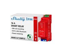 Shelly Pro 1PM Shelly Relais pour rail DIN Bluetooth, Wi-Fi