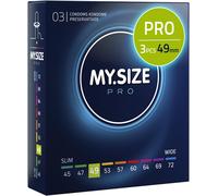 Pro 3 Préservatifs Élite,Taille 2,49 Mm-Latex Vytex De Haute Pureté,Facile À Ouvrir,9 Tailles Différentes