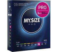 Pro 3 Préservatifs Élite,Taille 6,64 Mm,Xxl-Latex Vytex De Haute Pureté,Facile À Ouvrir,9 Tailles Différentes