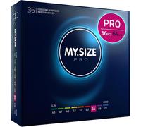 Pro 36 Préservatifs Élite,Taille 6,64 Mm,Xxl-Latex Vytex De Haute Pureté,Facile À Ouvrir,9 Tailles Différentes