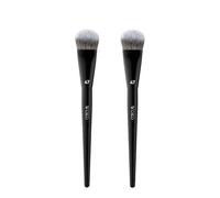 Pro 47 Pinceau De Fond De Teint Balai Fond De Teint Ombre Brosse Liquide Crème Mélange Blush Coudé Pinceau De Maquillage Professionnel Outil Cosmétique.Woko 47-47-2pcs.