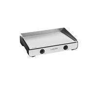 Plancha électrique LAGRANGE Pro 65L noir 2 brûleurs à poser, 65x40 cm + kit d'accessoires