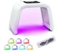 Pro 7 couleurs led photon masque luminothérapie pdt lampe beauté machine traitement peau serrer acné dissolvant rides rajeunissement de la peau