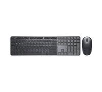 Pro 7 KM726 - Ensemble clavier et souris - Mince - sans fil - 2.4 GHz, Bluetooth 6.0 - QWERTZ - Allemand - graphite