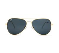 Pro Acme Pilot Lunettes de soleil classiques pour homme et femme 100 % verre véritable UV400 Protection UV400, A1 gris doré, 62 millimeters