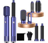 Pro Air Styler Air Brush 6 In 1 Magic Styler Avec Airbrush Hair Styler 1000W Seche Cheveux, Brosse Soufflante, Brushing Brosse Soufflante, Auto Boucleur a Air, pour Sécher, Boucler, Lisser