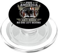 Pro America Anti Biden : Personne n'est laissé pour Compte PopSockets PopGrip pour MagSafe