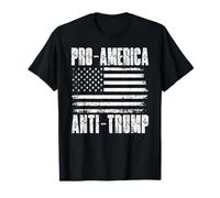Pro-America Anti-Trump | Drapeau vieilli T-Shirt