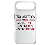 Pro America Anti Trump Hate Lies Resist Sign Anti Trump Flag Coque pour iPhone Air