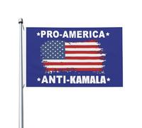 Pro-Amérique Anti-Kamala Harris Bannière Cour 90X150Cm Décoratif Éclatantes Décoration Bannière Drapeaux De Maison Pour Vacances Dortoirs Plage