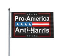Pro-Amérique Anti-Kamala Harris Bannières 90X150Cm Avec Œillets Décoratif Décoration Bannière Drapeau Pour Événement Vacances Plage