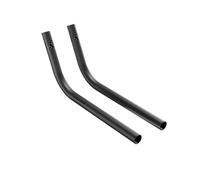 Pro Clip-on J-bend 65 Aero Bars Argenté Black / Alloy