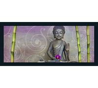 Pro-Art-Bilderpalette an174 vv3 encadré Motif Zen Garden II (Multicolore)