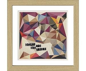 Pro-Art-Bilderpalette an577o2 en scandic-Living 'Born to be Free'35 x 35 cm
