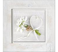 Pro-Art-Bilderpalette de Photos Palette hrg1067 a Décoration Murale Vintage Wood White Spring I