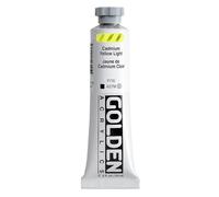 Golden – Peinture acrylique – Pro-Art-Bilderpalette Doré – Lourds Corps – Cadmium Jaune Clair 2 oz