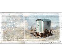 Pro-Art-Bilderpalette g1218g Tableau Mural Impression gi Motif Vie Nordique II 100 x 50 cm, Multicolore, 60x30 cm