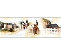 Pro-Art-Bilderpalette g1486e Tableau Mural Impression giclée Motif Heidelberg 150 x 48 cm, Multicolore, 90 x 30 cm