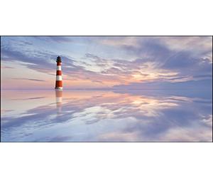 Pro-Art-Bilderpalette g1548g Tableau Mural Impression gi Motif Phare 100 x 50 cm, Multicolore, 60x30 cm