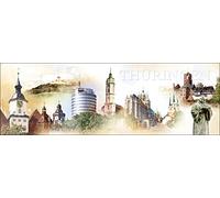 Pro-Art-Bilderpalette g1632e Tableau Mural Impression giclée Motif Thuringe 150 x 48 cm, Multicolore, 120 x 40 cm