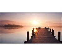 Pro-Art-Bilderpalette g1703a Tableau Mural Impression giclée Motif Point du Jour 30 x 30 cm, Multicolore, 60x30 cm