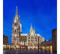 Pro-Art-Bilderpalette g1768a Tableau Mural Impression giclée Motif Cologne 30 x 30 cm, Multicolore, 70 x 70 cm