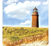 Pro-Art-Bilderpalette gla693b Décoration Murale sous Verre Motif Lighthouse IV 50 x 50 cm
