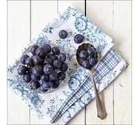 Pro-Art-Bilderpalette gla777a décoration Murale sous Verre Motif i''Blueberries 30 x 30 cm