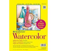 Pro-Art-Bilderpalette Papier Strathmore Aquarelle Papier Pad 9 x 30,5 cm, 24 Feuilles