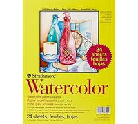 Pro-Art-Bilderpalette Papier Strathmore Aquarelle Papier Pad 9 x 30,5 cm, 24 Feuilles