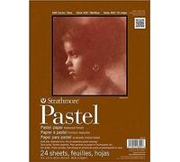 Pro-Art-Bilderpalette Papier Strathmore Couleurs Assorties Papier Pastel Pad 45,7 cm x 61 cm, 24 Feuilles